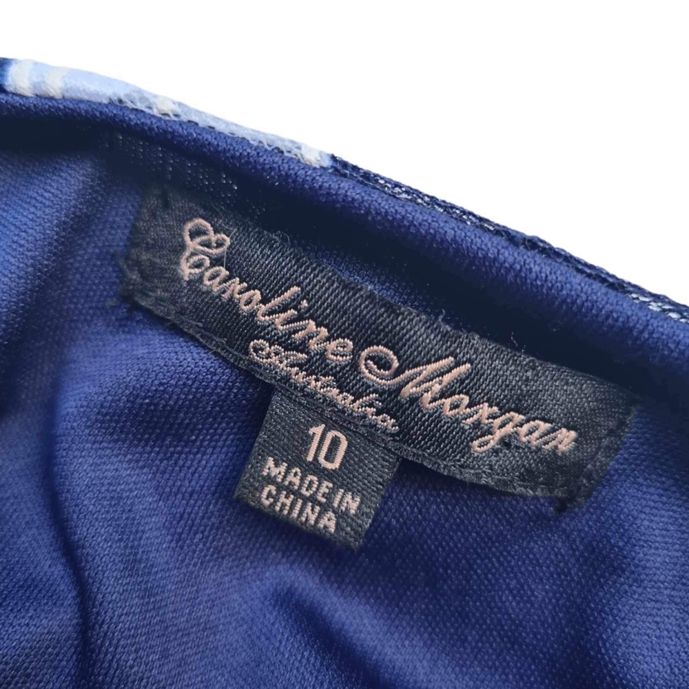 DEAL OR DONATE POSH SHOW NWOT Caroline Morgan 10 Hi Low Top - Picture 5 of 5